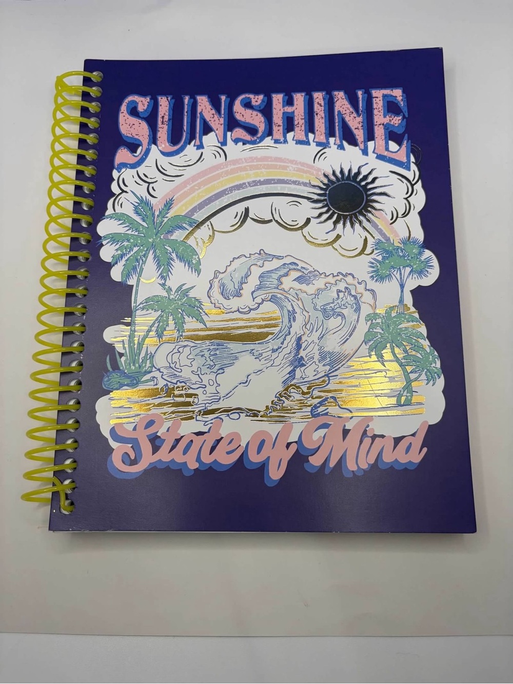 📚 3/$15 - Sunshine State of Mind Spiral Notebook